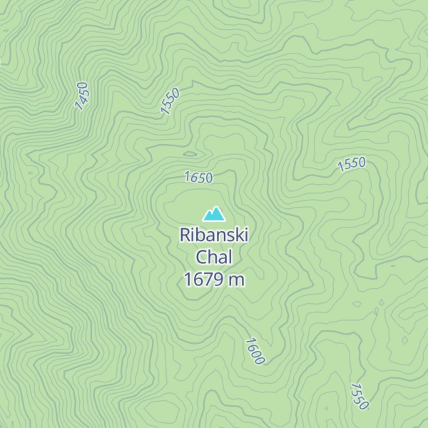 Map of Ribanski Chal