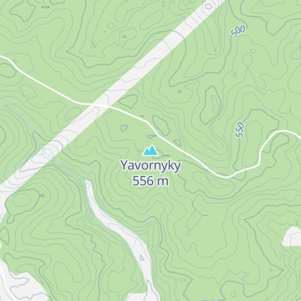Map of Yavornyky