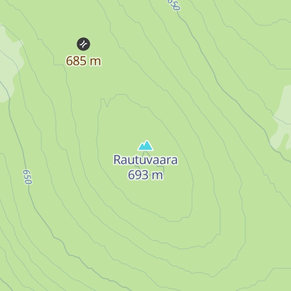 Map of Rautuvaara