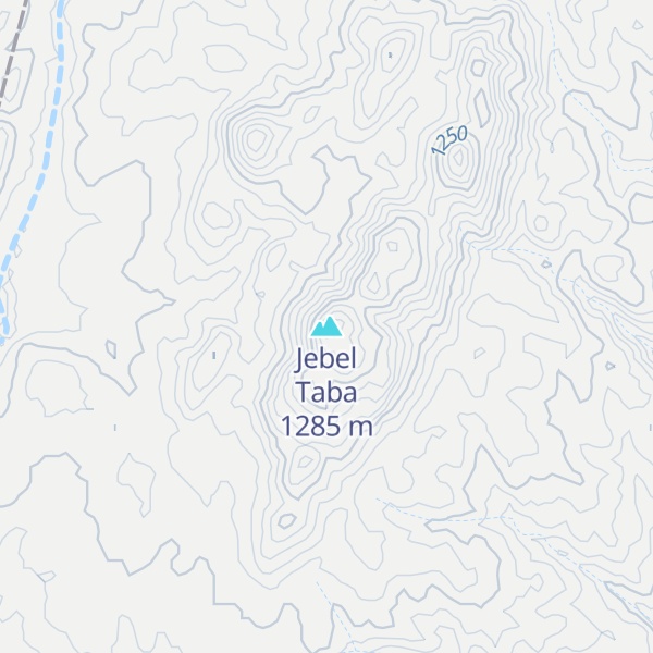 Map of Jebel Taba