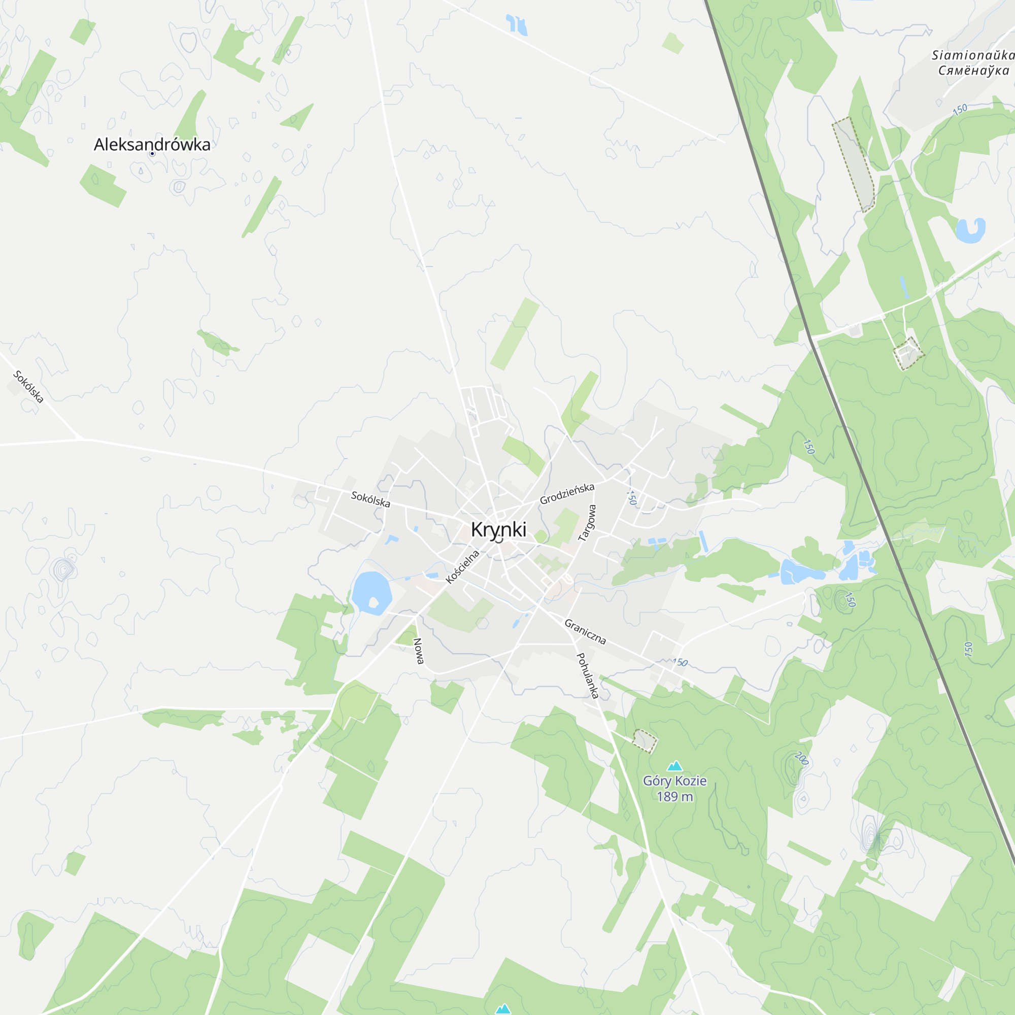 Informacja turystyczna map