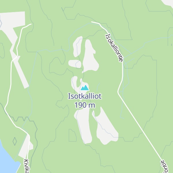 Map of Isokallion Autiotupa