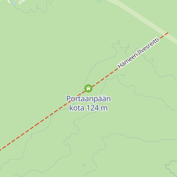 Map of Portaanpään kota