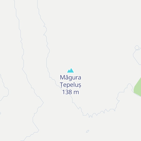Map of Măgura Țepeluș