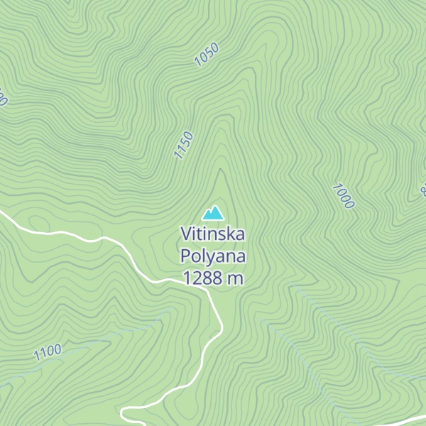 Map of Vitinska Polyana