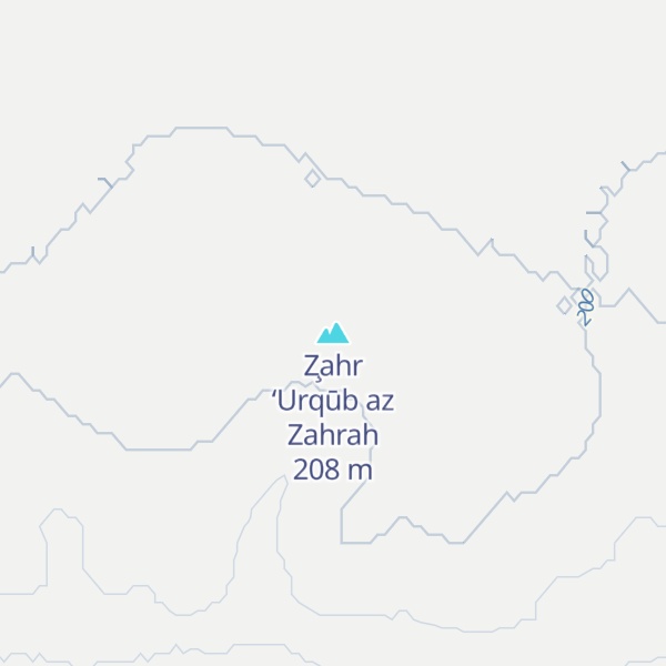 Map of Z̧ahr ‘Urqūb az Zahrah