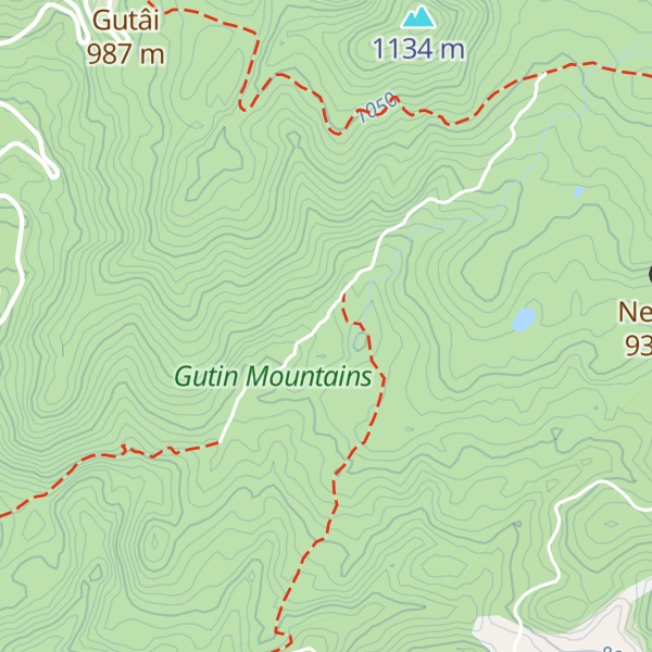 Map of Refugiu Poiana Boului
