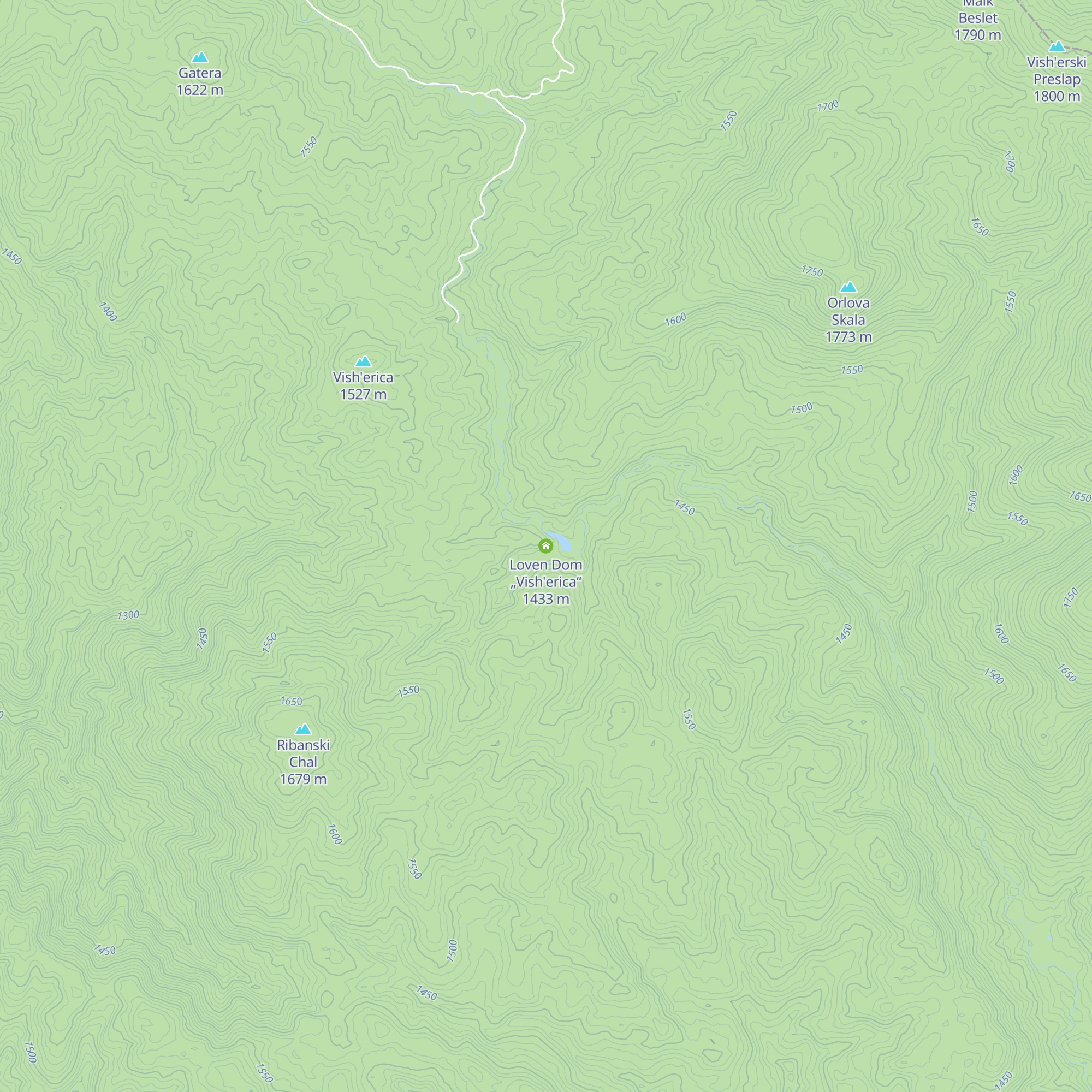 Loven Dom „Vish'erica“ map