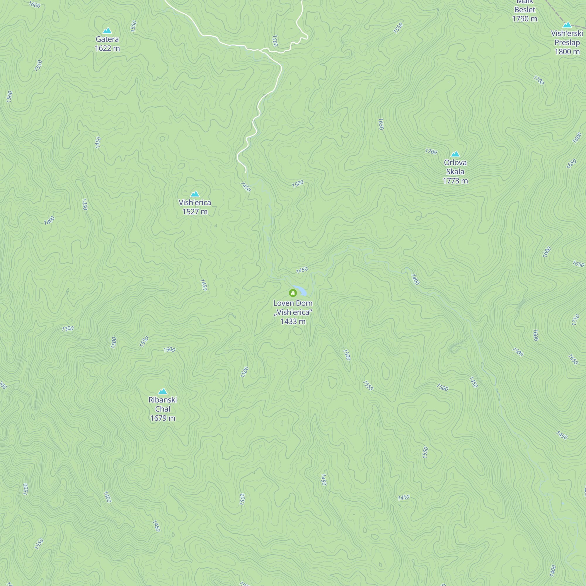 Loven Dom „Vish'erica“ map