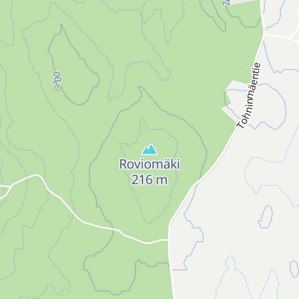 Map of Roviomäki