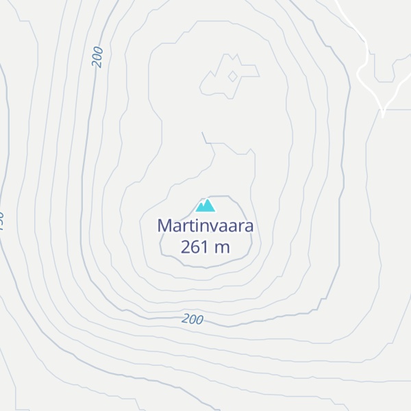 Map of Martinvaara