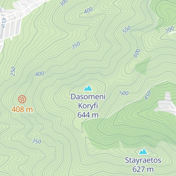 Map of Dasomeni Koryfi
