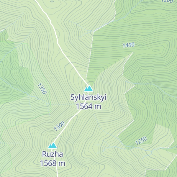 Map of Syhlanskyi