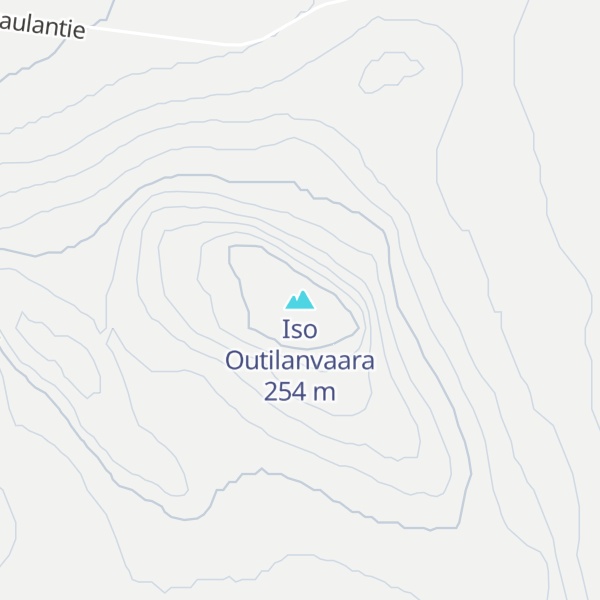 Map of Iso Outilanvaara