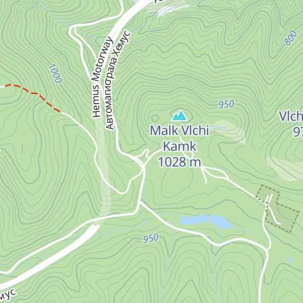 Map of Vitinya tourist dormitory