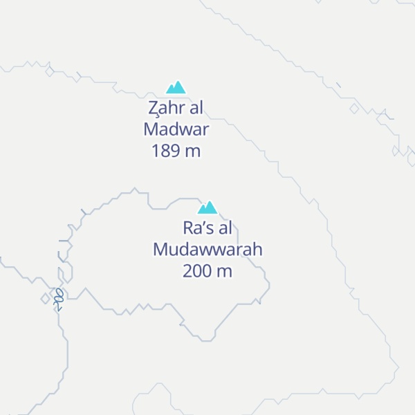 Map of Ra’s al Mudawwarah
