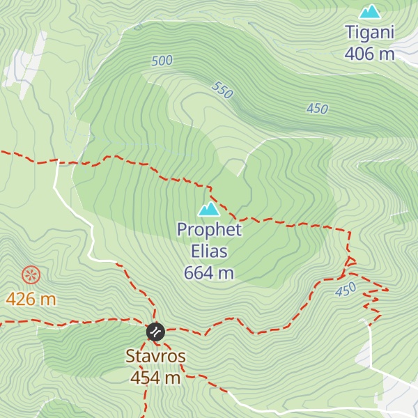 Map of Prophet Elias