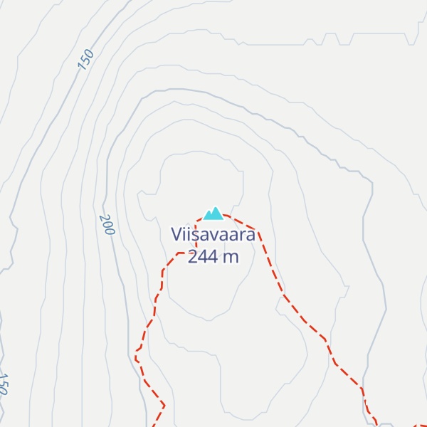 Map of Viisavaara