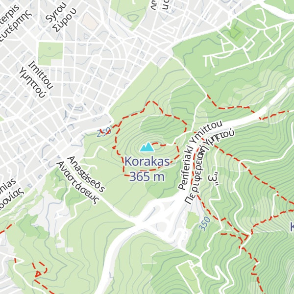 Map of Korakas