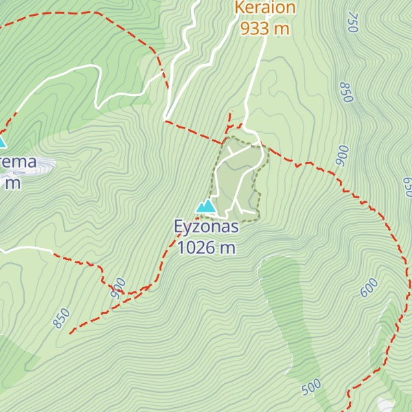 Map of Eyzonas
