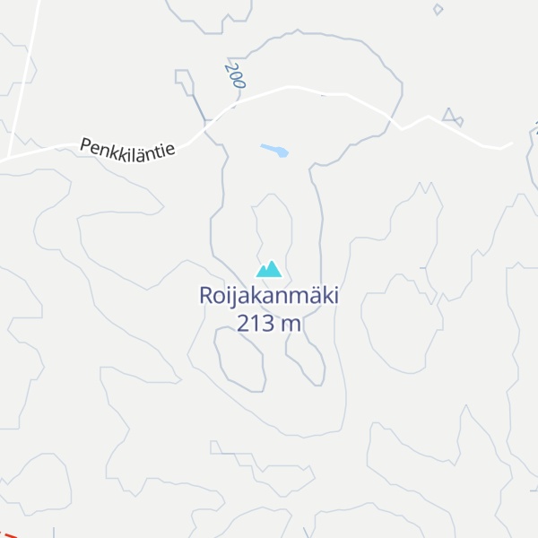 Map of Roijakanmäki