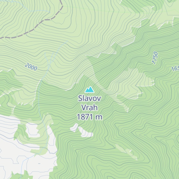 Map of Slavov Vrah