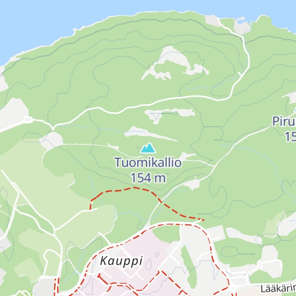 Map of Tuomikallio