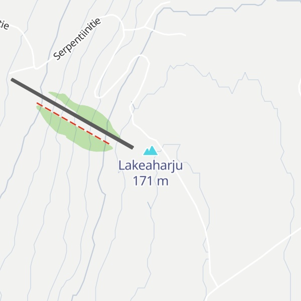 Map of Lakeaharju