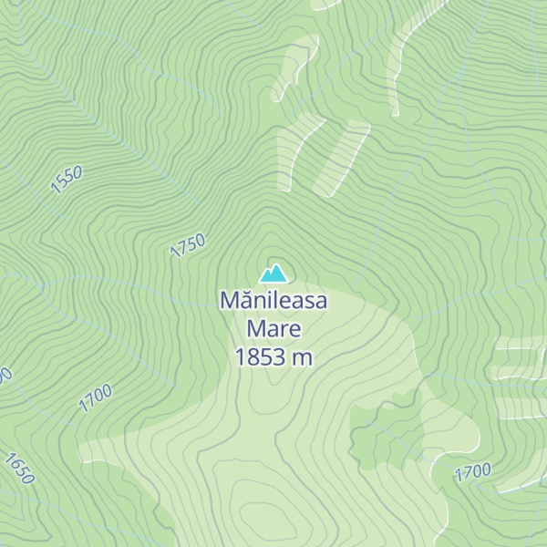 Map of Mănileasa Mare