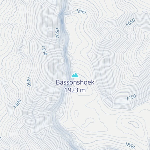 Map of Bassonshoek