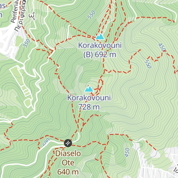 Map of Korakovouni