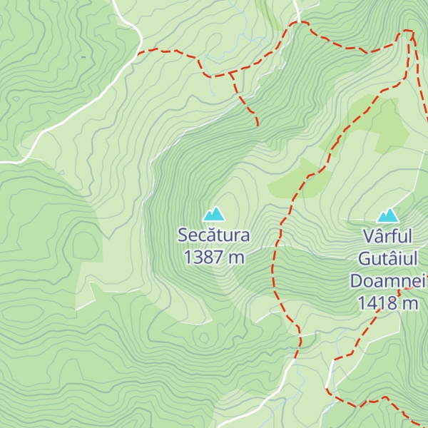Map of Secătura