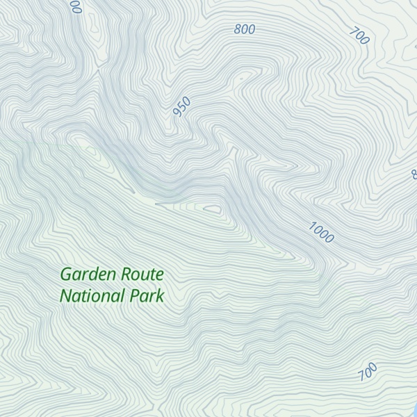 Map of Saalberg
