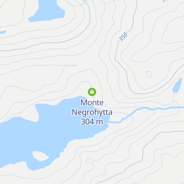 Map of Monte Negrohytta