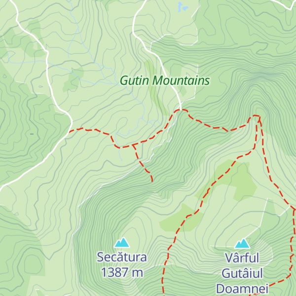 Map of Refugiul Montan Creasta Cocoșului