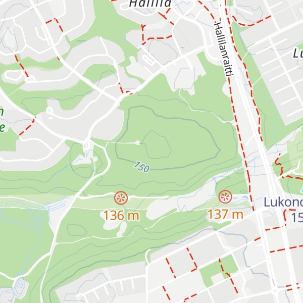 Map of Koivusenojanvuori