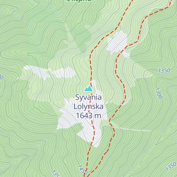 Map of Syvania Lolynska