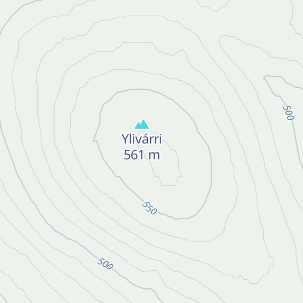Map of Ylivaara