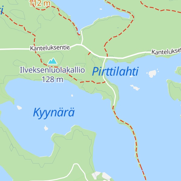 Map of Hyypiö vuokratupa