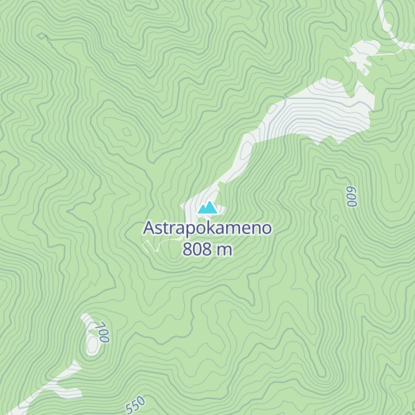 Map of Astrapokameno