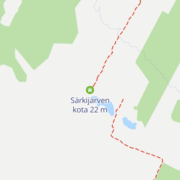 Map of Särkijärven kota