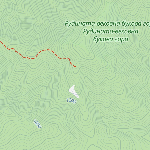 Map of Hizha Rudinata (Ne Raboti)