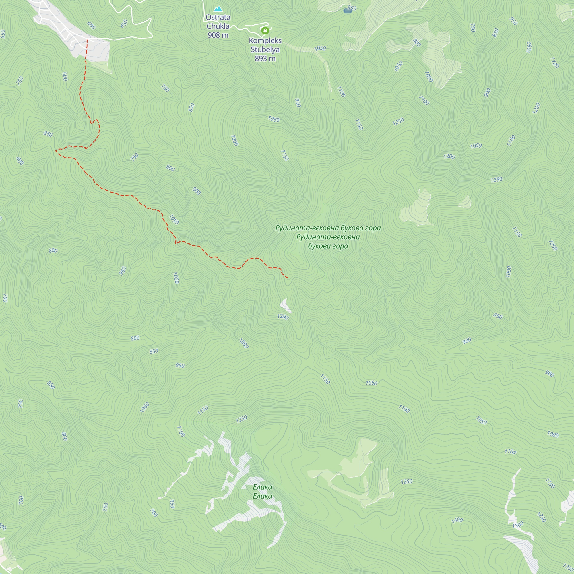 Hizha Rudinata (Ne Raboti) map