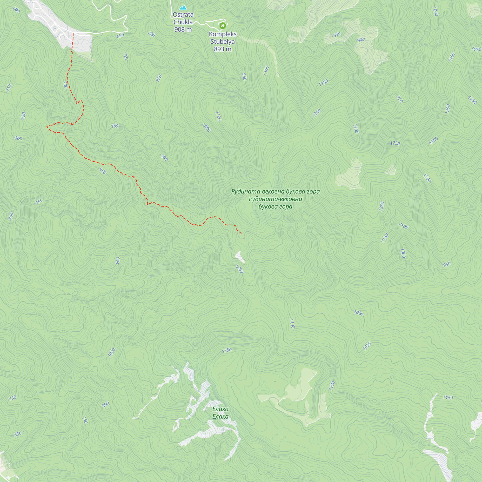 Hizha Rudinata (Ne Raboti) map