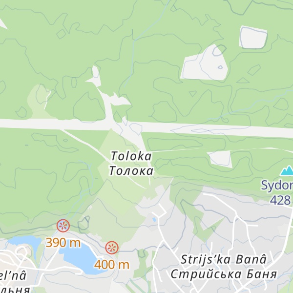 Map of Bolekhivska