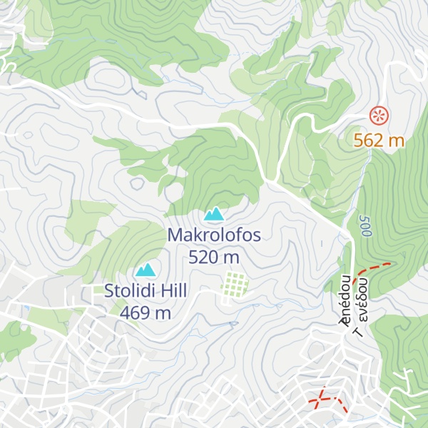 Map of Makrolofos