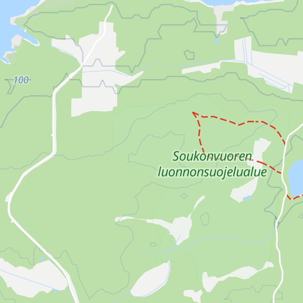 Map of Soukonvuori