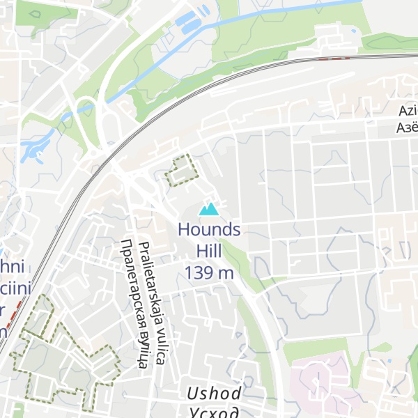 Map of Hounds Hill
