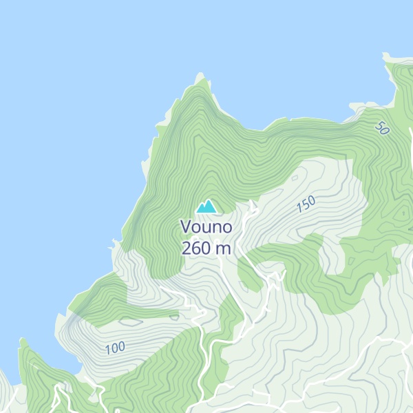 Map of Vouno