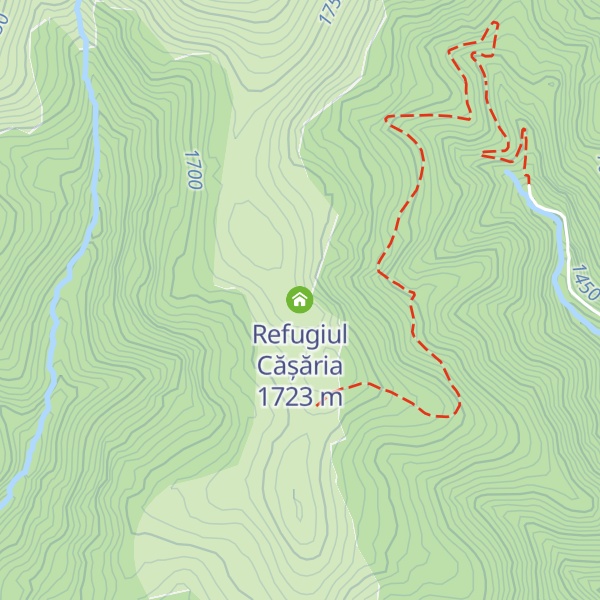 Map of Refugiul Cășăria